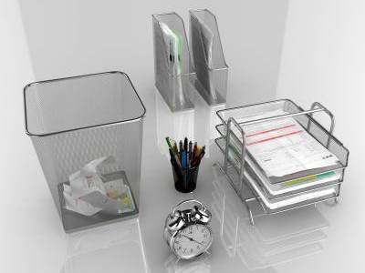 現代辦公用品SU模型下載指南